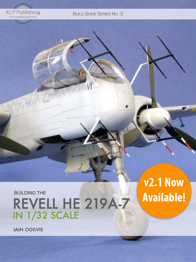 Building the Revell He 219A-7 in 1/32 Scale – KLP Publishing